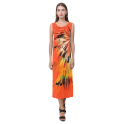 Orange Dream by Artdream Phaedra Sleeveless Open Fork Long Dress (Model D08)