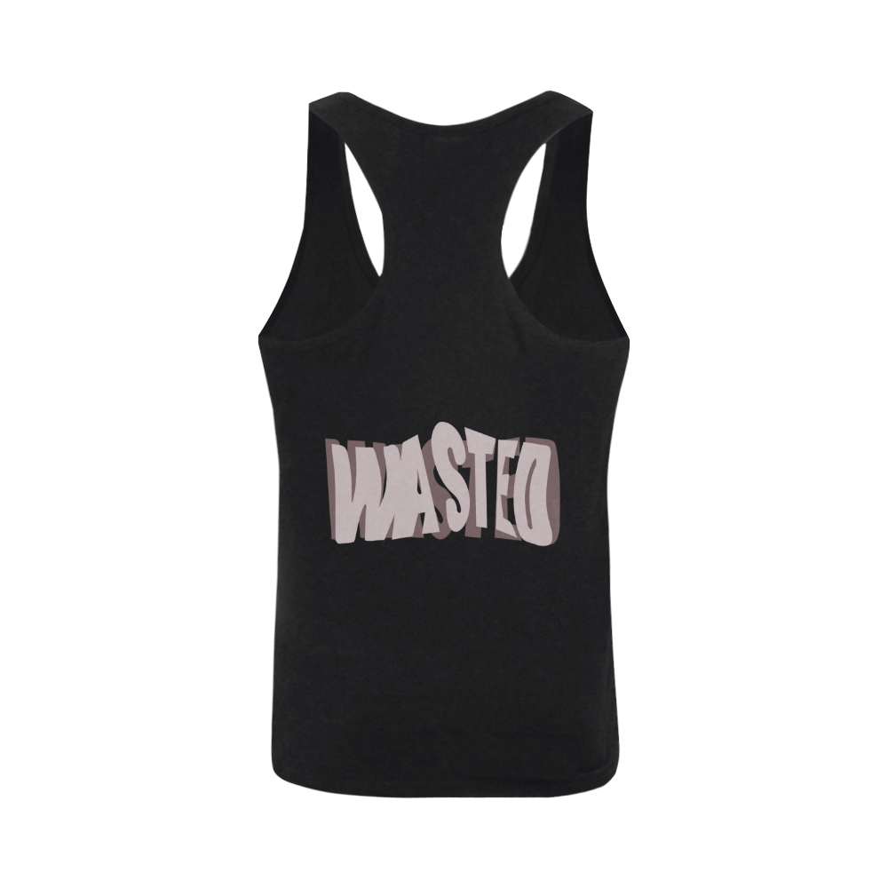 WASTED Men's I-shaped Tank Top (Model T32)
