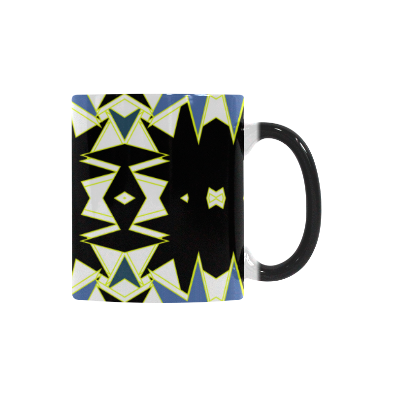 Black and blue Custom Morphing Mug