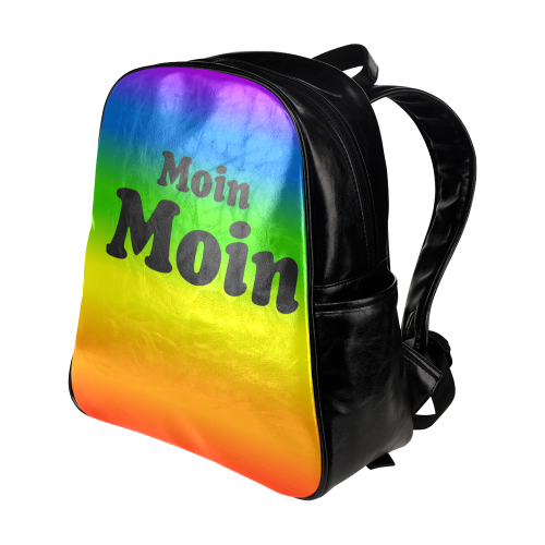 Regenbogen Multi-Pockets Backpack (Model 1636)