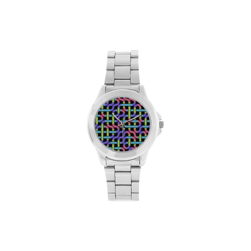 Labyrinth Unisex Stainless Steel Watch(Model 103)