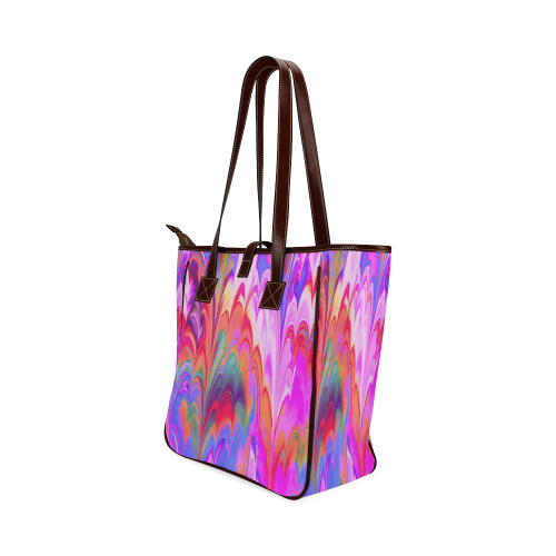 fractal marbled 21B Classic Tote Bag (Model 1644)