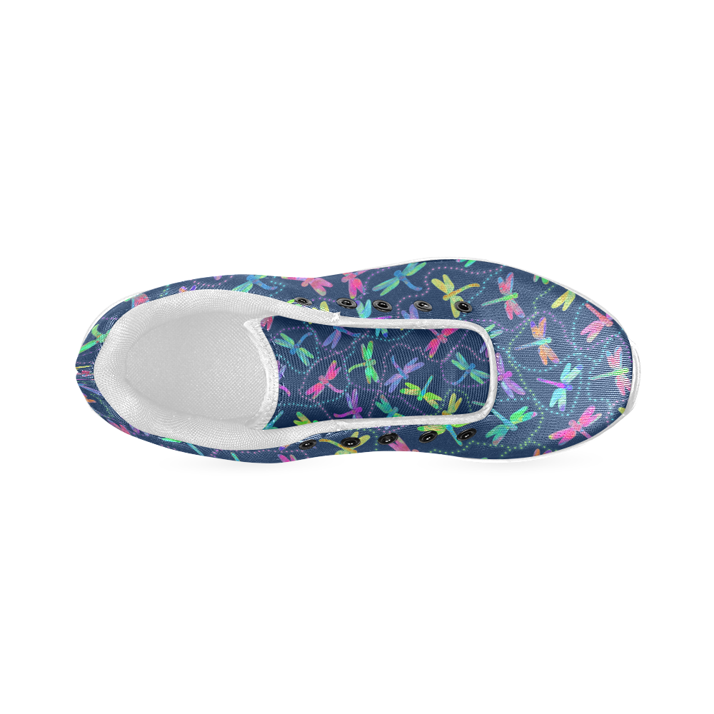 Psychedelic Dragonfly Pattern by ArtformDesigns Women’s Running Shoes (Model 020)