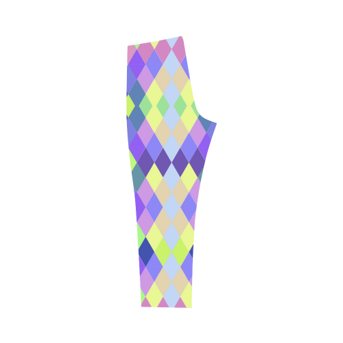 Abstract Capri Legging (Model L02)