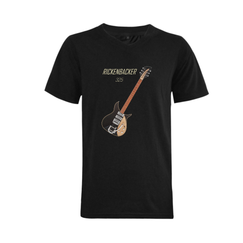 Rickenbacker 325 Men's V-Neck T-shirt Big Size(USA Size) (Model T10 ...