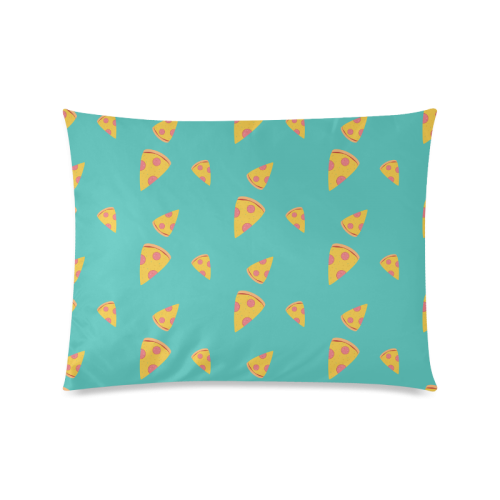 Pizza slices   - pizza and slice Custom Picture Pillow Case 20"x26" (one side)