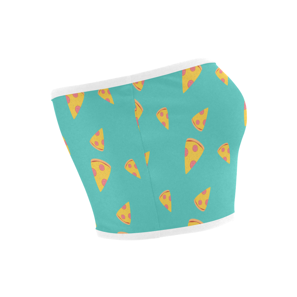 Pizza slices   - pizza and slice Bandeau Top