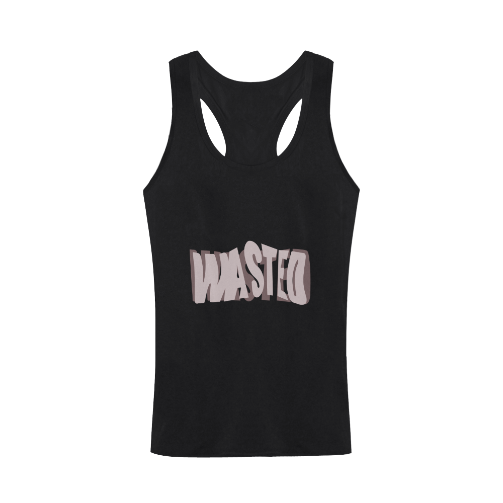 WASTED Men's I-shaped Tank Top (Model T32)