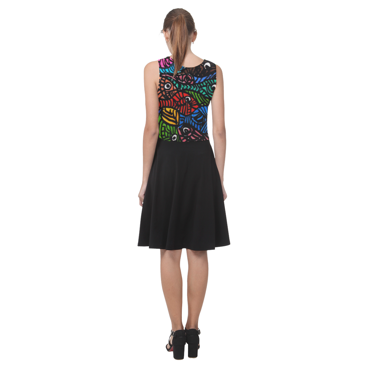 Fishy Fishy Atalanta Casual Sundress(Model D04)