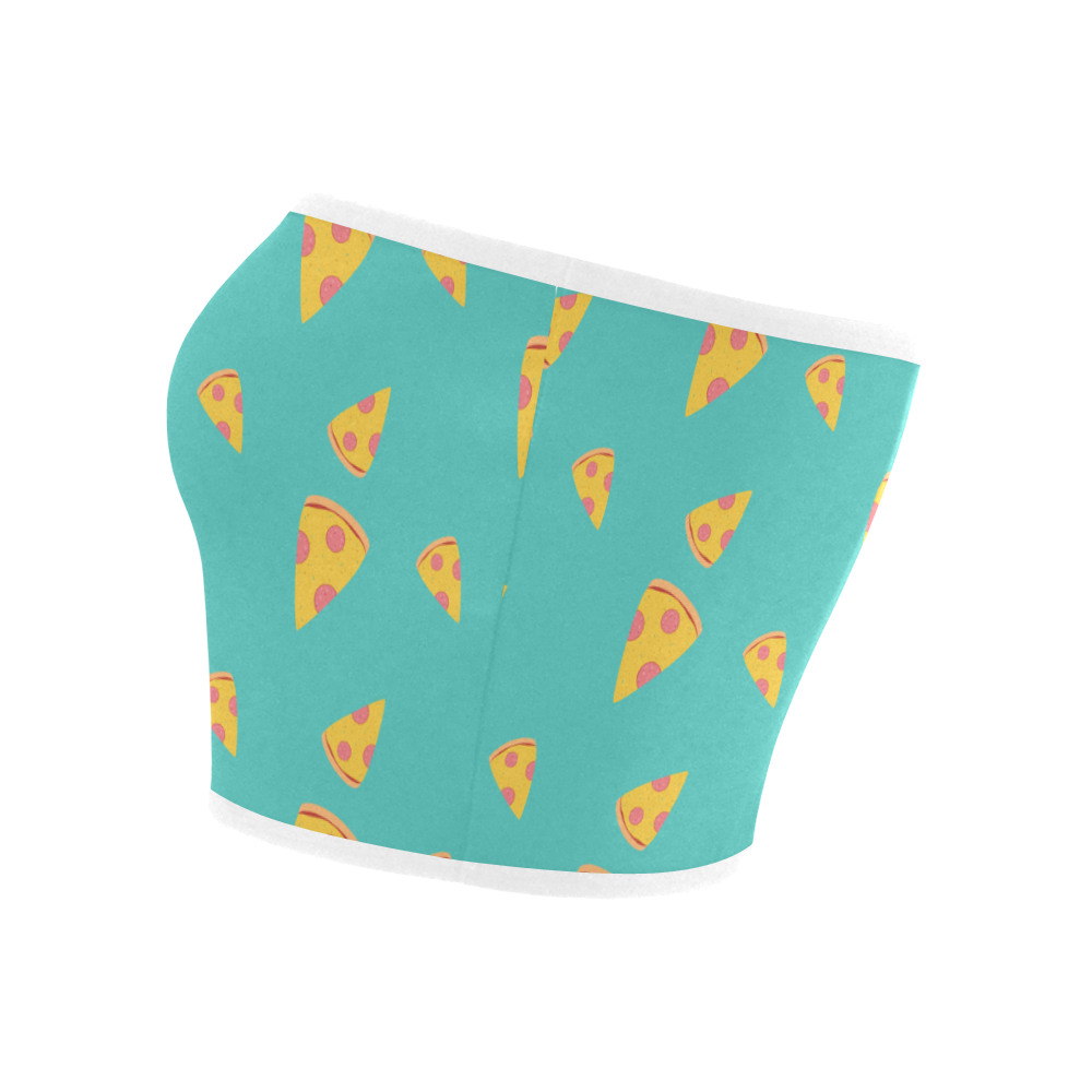 Pizza slices   - pizza and slice Bandeau Top