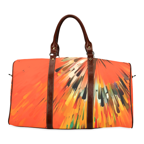 Orange Dream by Artdream Waterproof Travel Bag/Large (Model 1639)