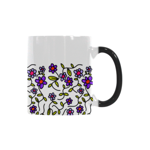 Floral Custom Morphing Mug