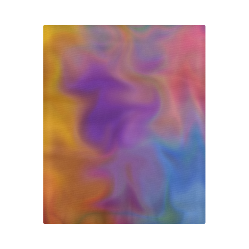 rainbow blobs Duvet Cover 86"x70" ( All-over-print)