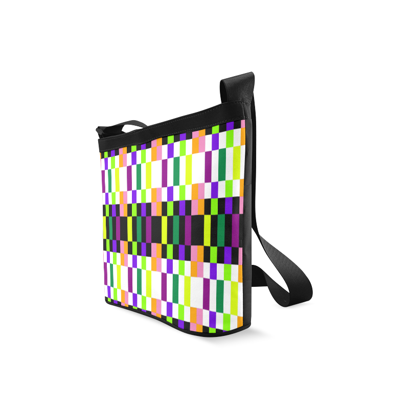 Colorful geometry Crossbody Bags (Model 1613)