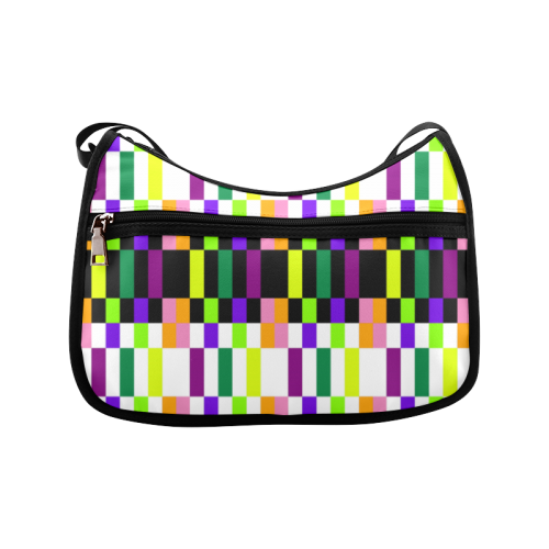 Colorful geometry Crossbody Bags (Model 1616)