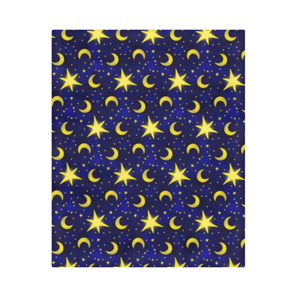 Stars N Moons Duvet Cover 86"x70" ( All-over-print)