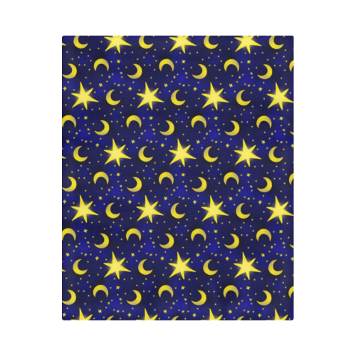 Stars N Moons Duvet Cover 86"x70" ( All-over-print)