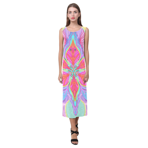 lys Phaedra Sleeveless Open Fork Long Dress (Model D08)