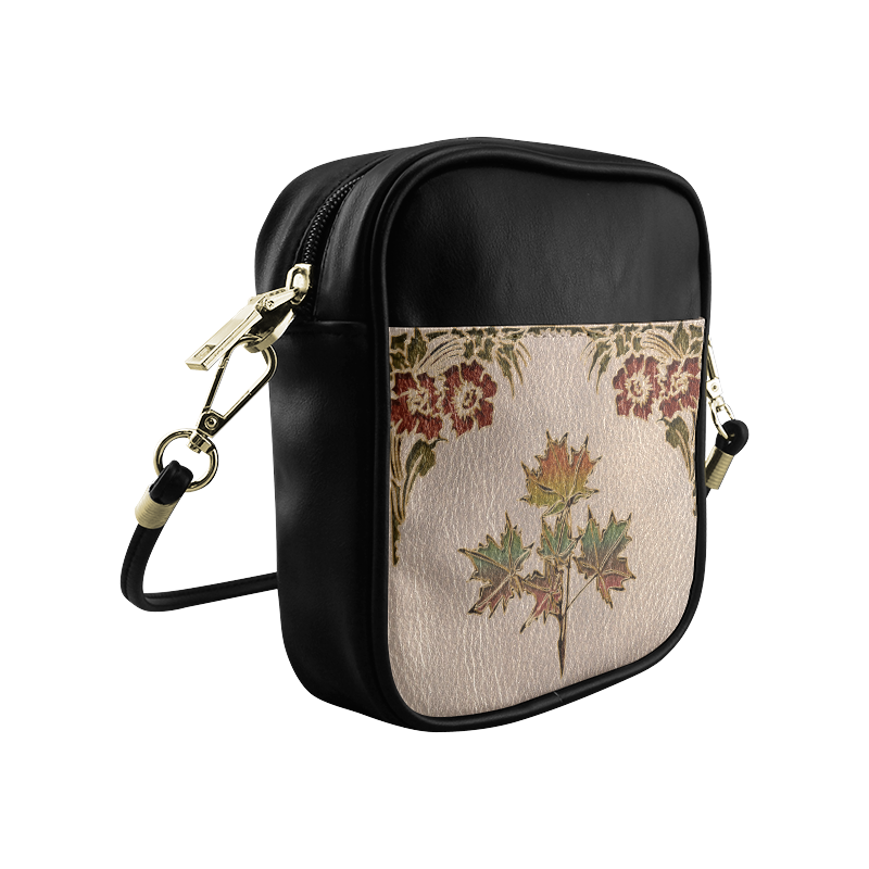Leather-Look Thanksgiving Sling Bag (Model 1627)