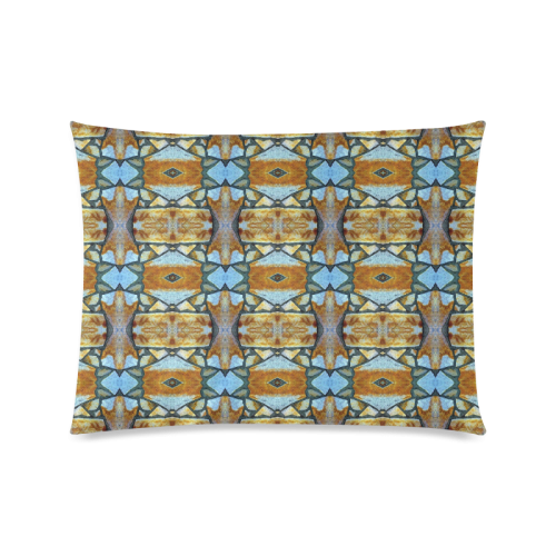 Columns Stone Pattern Custom Picture Pillow Case 20"x26" (one side)