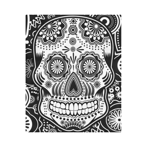 sugar skull Duvet Cover 86"x70" ( All-over-print)