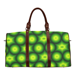 Quilts Grun Lutos Kerne Waterproof Travel Bag/Large (Model 1639)