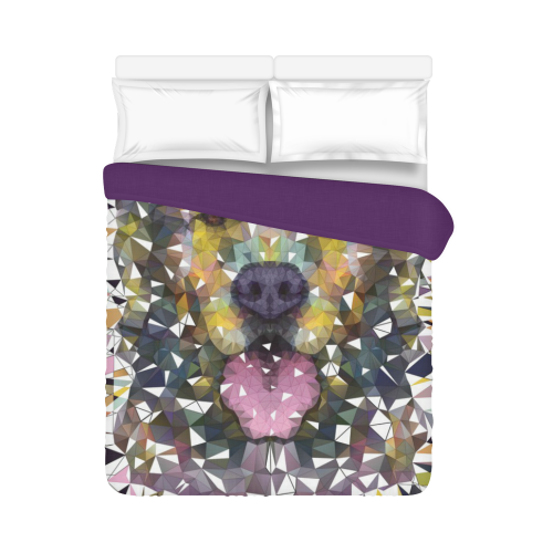 rainbow dog Duvet Cover 86"x70" ( All-over-print)