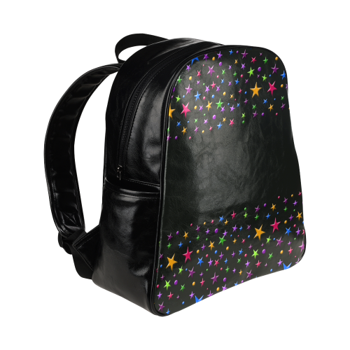 Night stars Multi-Pockets Backpack (Model 1636)