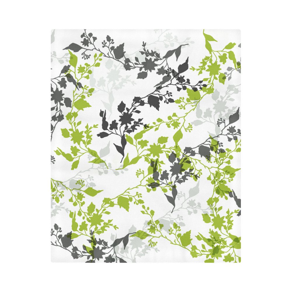 Branches with leaves Duvet Cover 86"x70" ( All-over-print)
