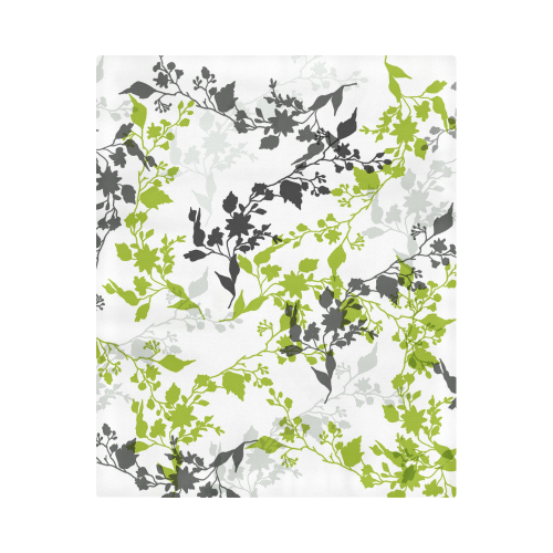 Branches with leaves Duvet Cover 86"x70" ( All-over-print)