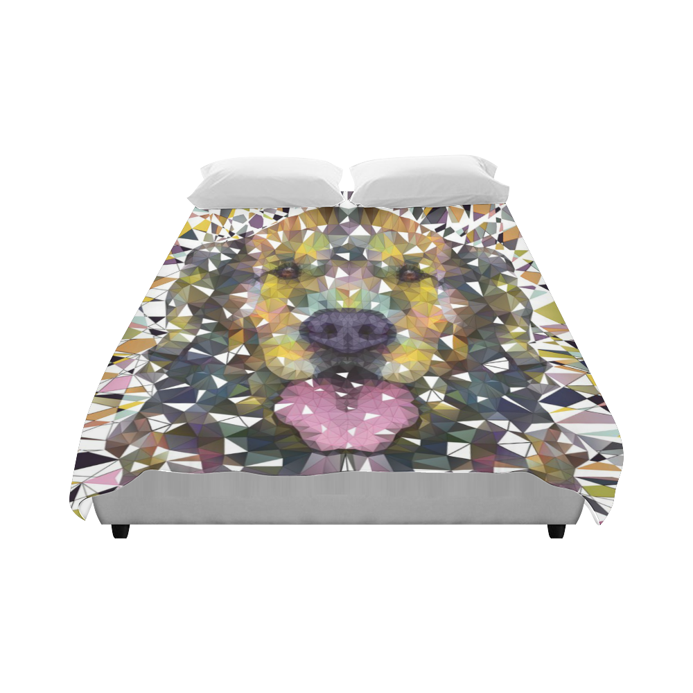 rainbow dog Duvet Cover 86"x70" ( All-over-print)