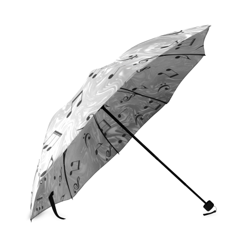 music notes pattern Foldable Umbrella (Model U01)