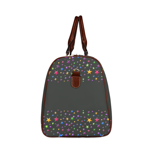 Night stars Waterproof Travel Bag/Large (Model 1639)