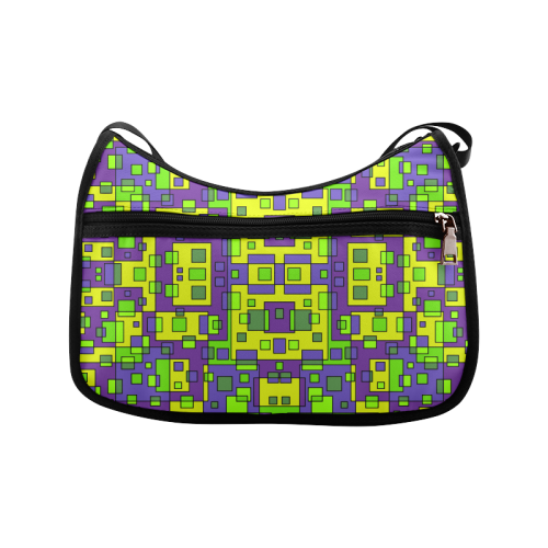 Overlap squares Crossbody Bags (Model 1616)