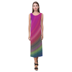 Die Kreis Bogen Phaedra Sleeveless Open Fork Long Dress (Model D08)