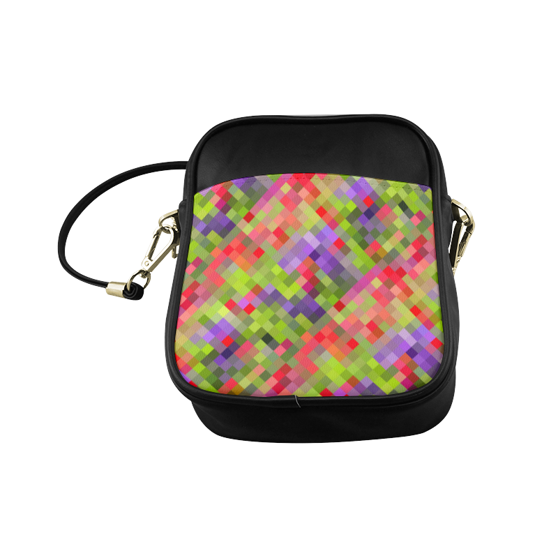 Colorful Mosaic Sling Bag (Model 1627)