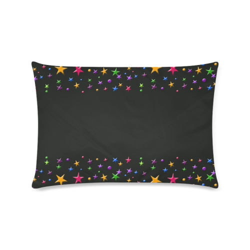 Night stars Custom Zippered Pillow Case 16"x24"(Twin Sides)