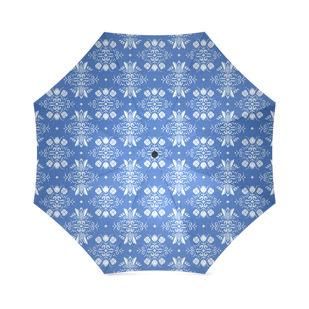 Wall Flower in Riverside Light by Aleta Foldable Umbrella (Model U01)