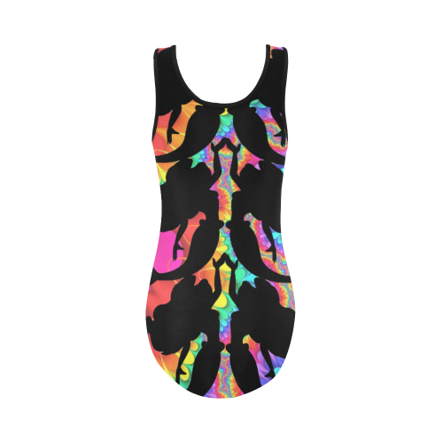 RAINBOW ARIEL Vest One Piece Swimsuit (Model S04)