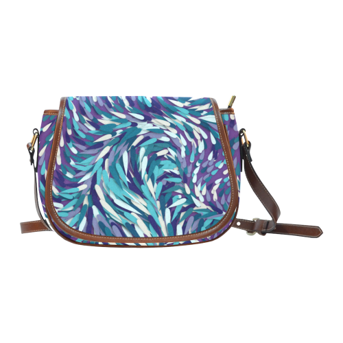 Swirls N Eddies Saddle Bag/Large (Model 1649)