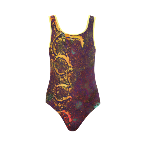 Love Starlight by Martina Webster Vest One Piece Swimsuit (Model S04)