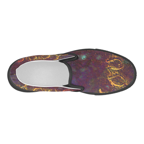 Love Starlight by Martina Webster Women's Slip-on Canvas Shoes (Model 019)