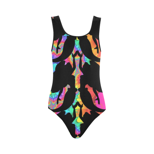 RAINBOW ARIEL Vest One Piece Swimsuit (Model S04)