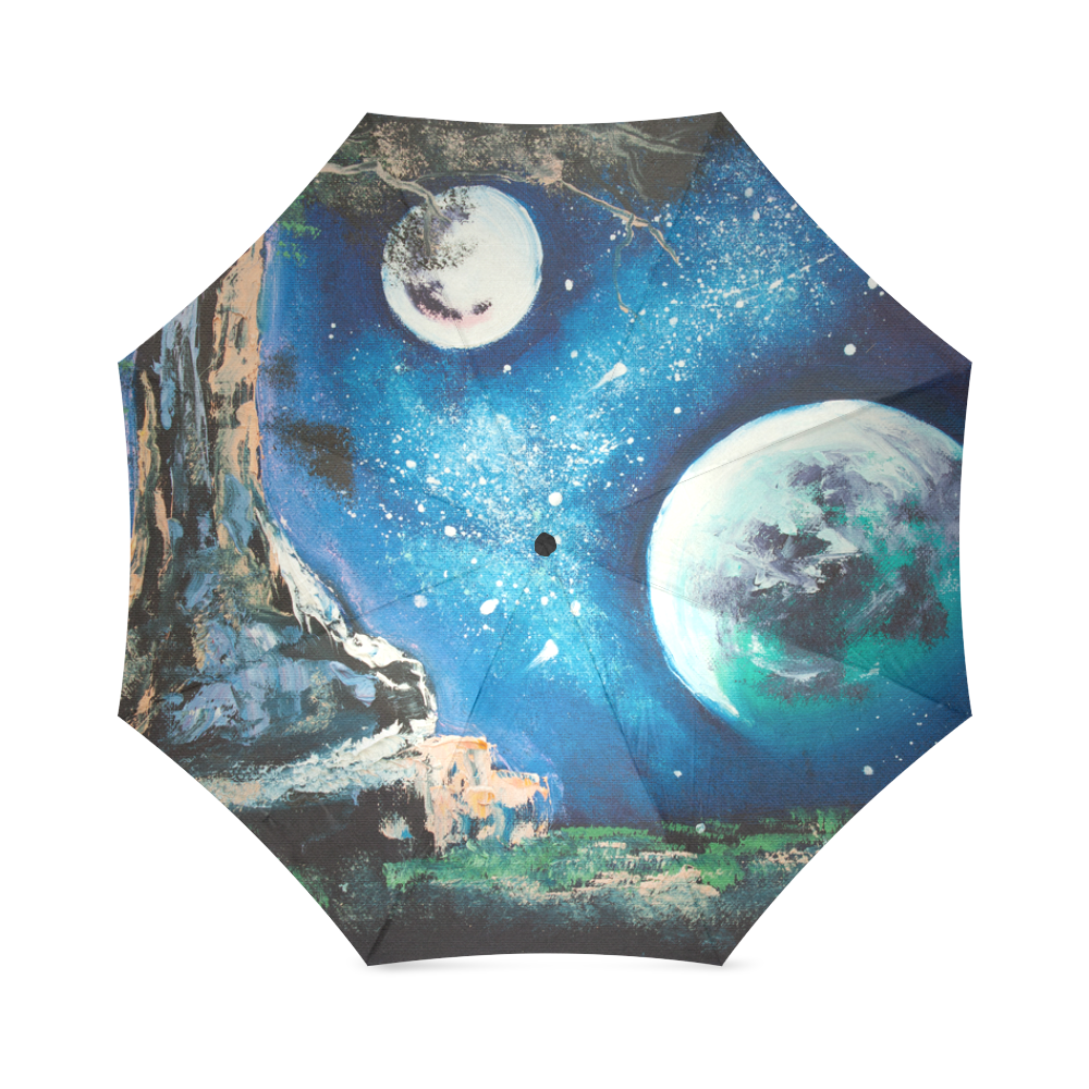 cosmo night Foldable Umbrella (Model U01)