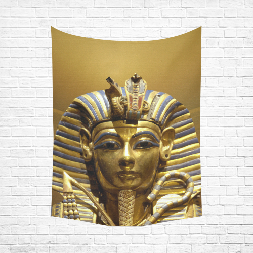 Egypt King Tut Cotton Linen Wall Tapestry 60"x 80"