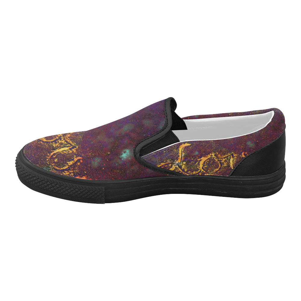 Love Starlight by Martina Webster Women's Slip-on Canvas Shoes (Model 019)