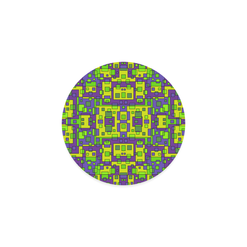 Overlap squares Round Coaster