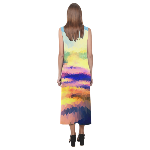OBRUTA Phaedra Sleeveless Open Fork Long Dress (Model D08)