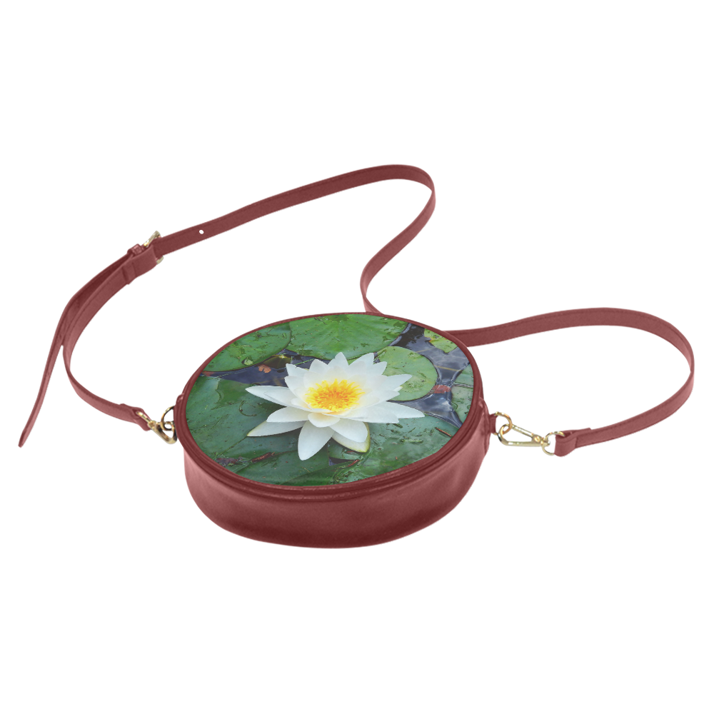 Waterlily Round Sling Bag (Model 1647)