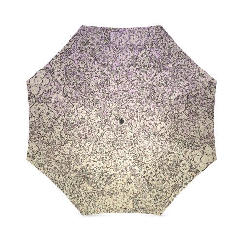 FLORAL Foldable Umbrella (Model U01)